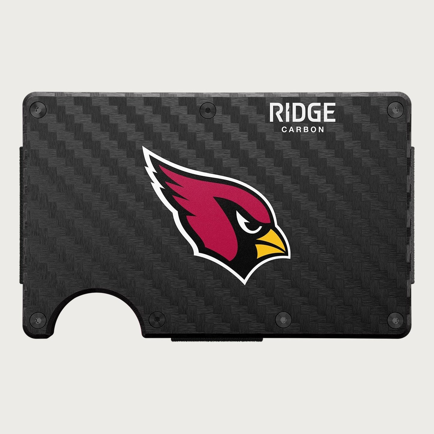 Ridge Wallet - Arizona Cardinals - Carbon Fiber 3k