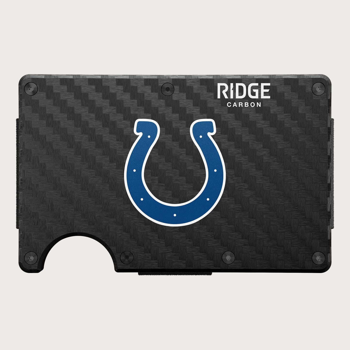 Ridge Wallet - Indianapolis Colts - Carbon Fiber 3k