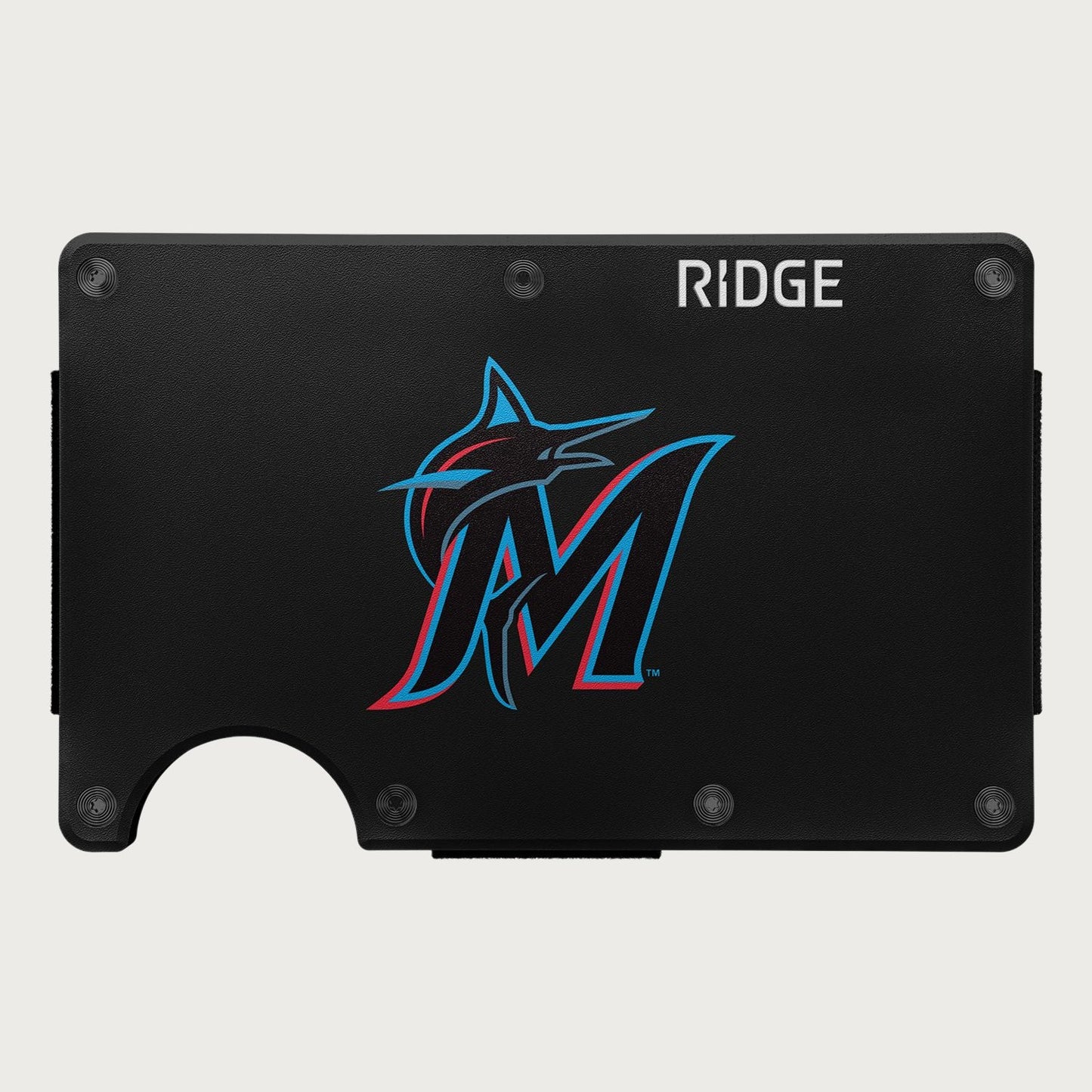 Ridge Wallet - Miami Marlins