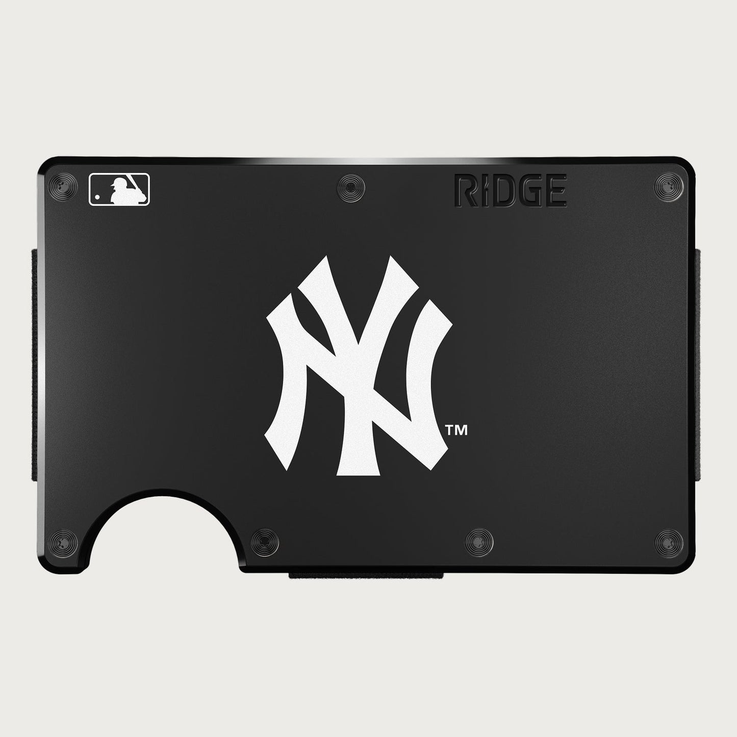 Ridge Wallet - Royal Black - New York Yankees