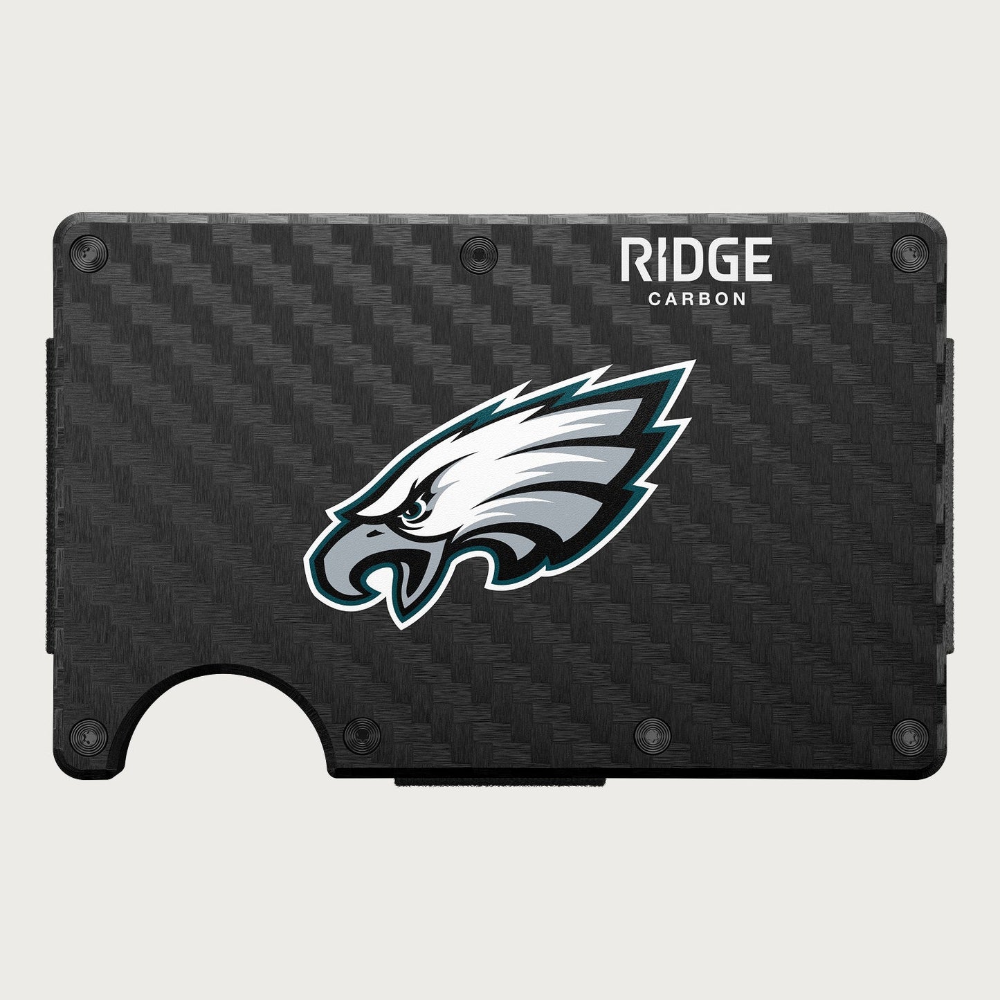 Ridge Wallet - Philadelphia Eagles - Carbon Fiber 3k