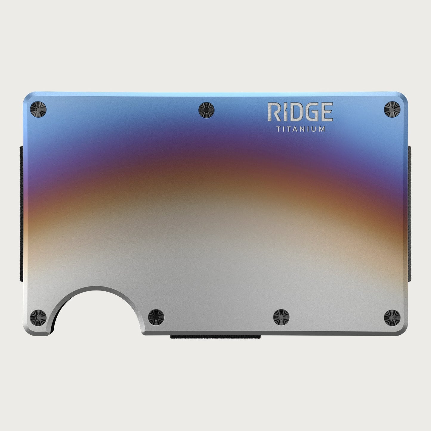 Ridge Wallet - Burnt Titanium