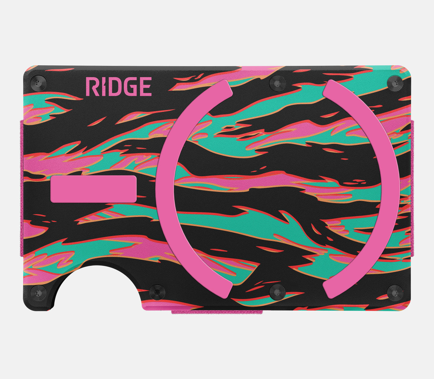 Ridge Wallet for MagSafe - Neon Tiger