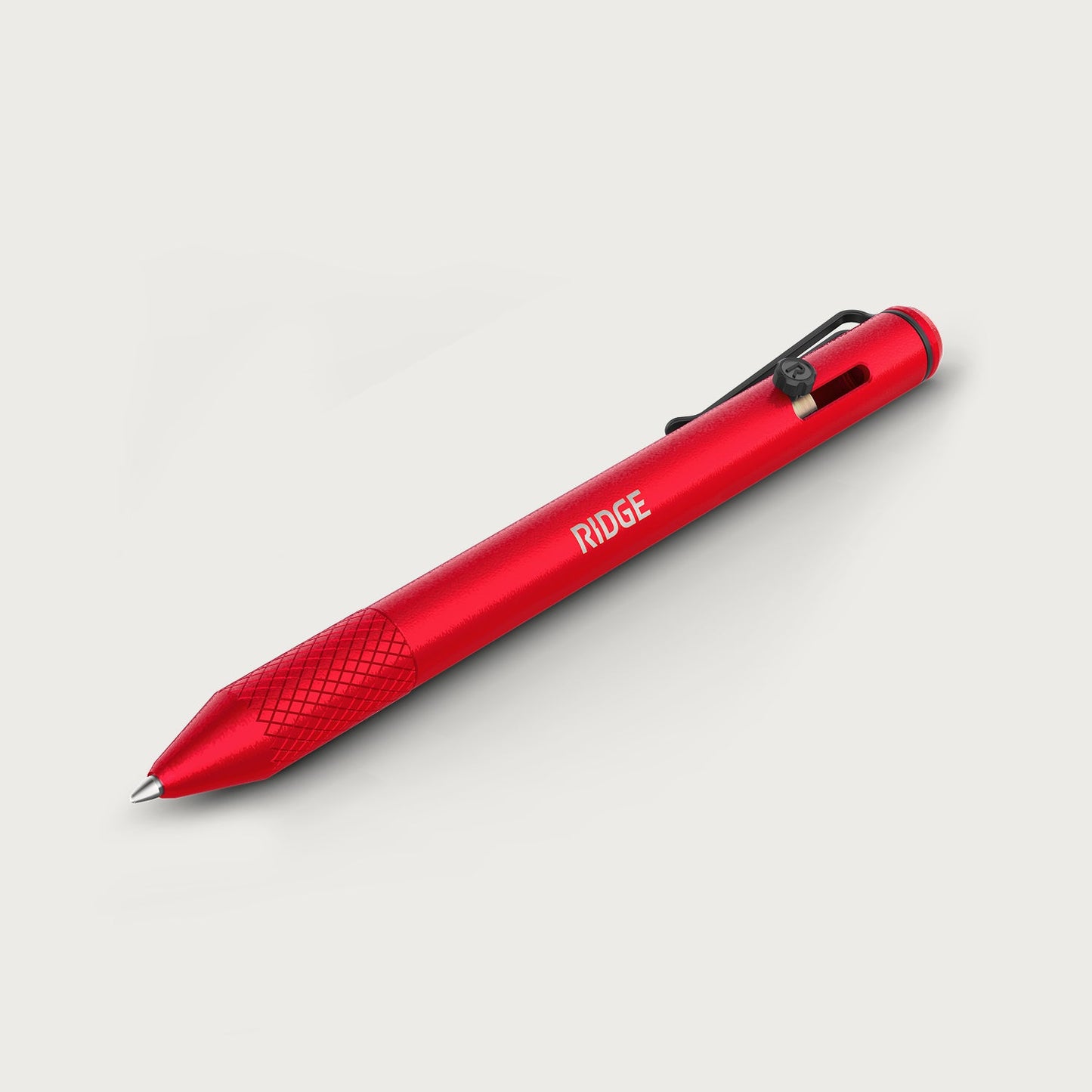 Ridge Bolt Action Pen - Rodeo Red
