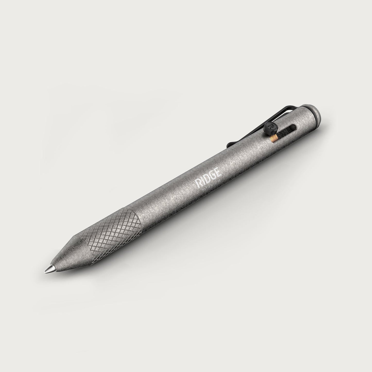 Ridge Bolt Action Pen - Stonewashed Titanium