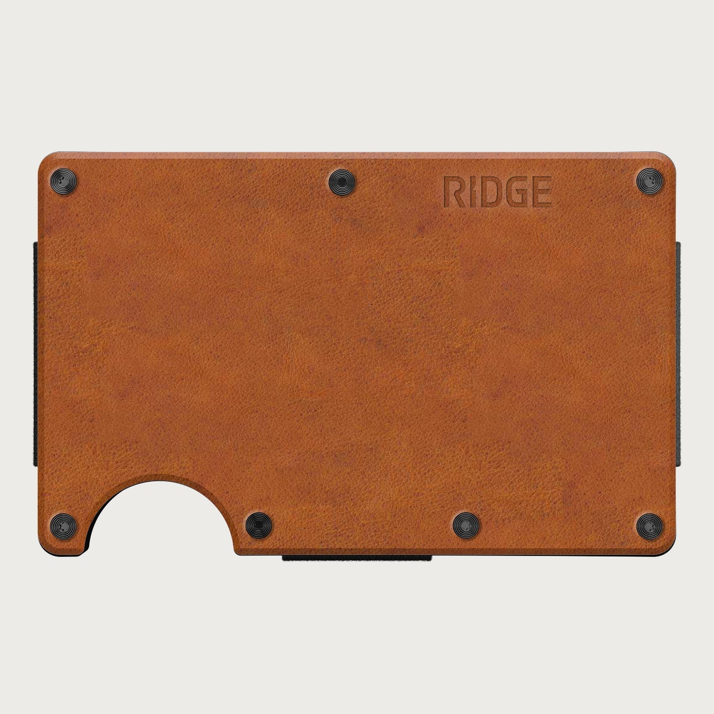 Ridge Wallet - Tobacco Brown Leather