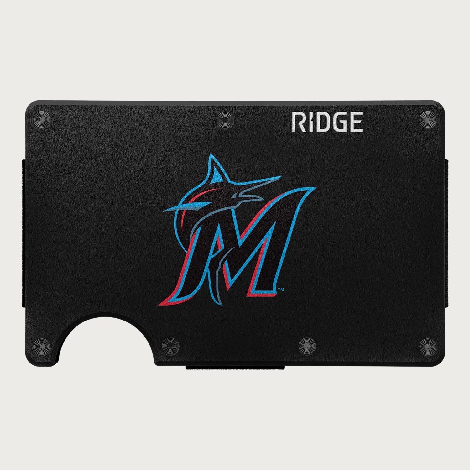 Ridge Wallet - Miami Marlins