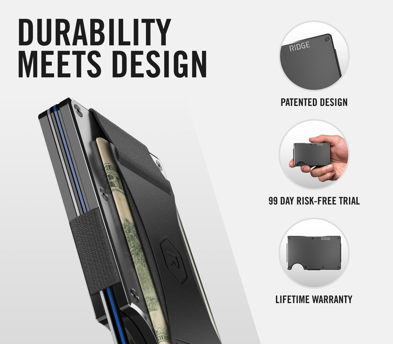 Ridge Wallet - Los Angeles Chargers - Carbon Fiber 3k