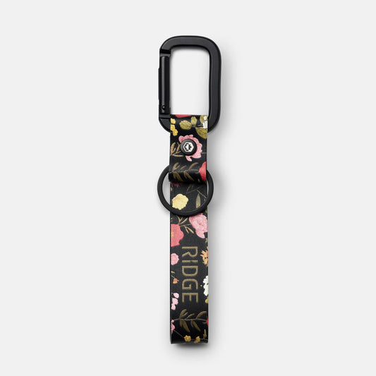 Ridge Keychain - Moonlight Garden Leather