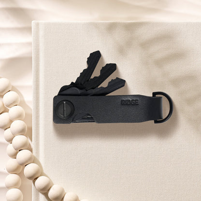 Ridge KeyCase - Midnight Black Leather