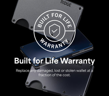 Ridge Wallet - 24K Gold
