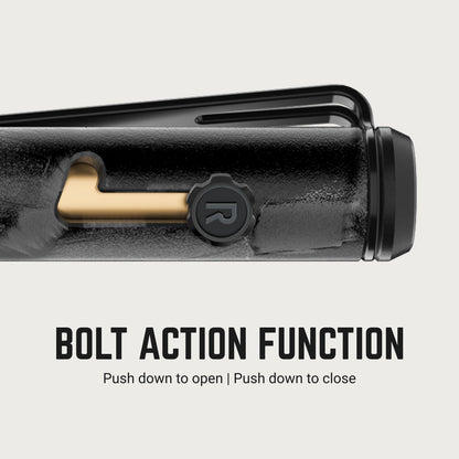 Ridge Bolt Action Pen - Burnt Titanium