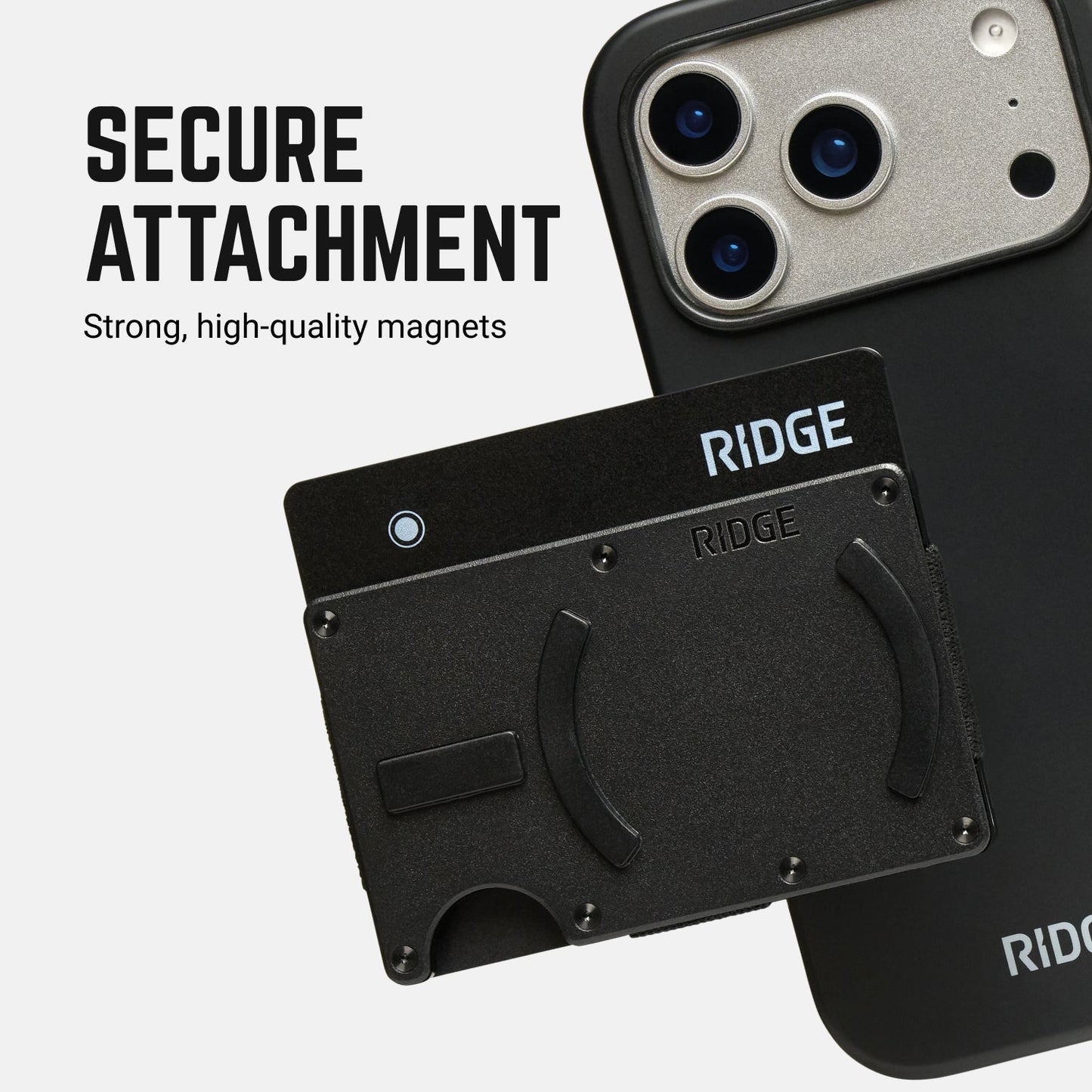 Ridge Wallet For MagSafe - Carbon Fiber 3k