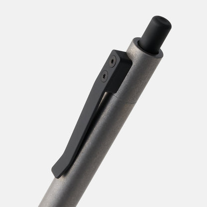 Ridge Click Pen - Stonewashed Titanium