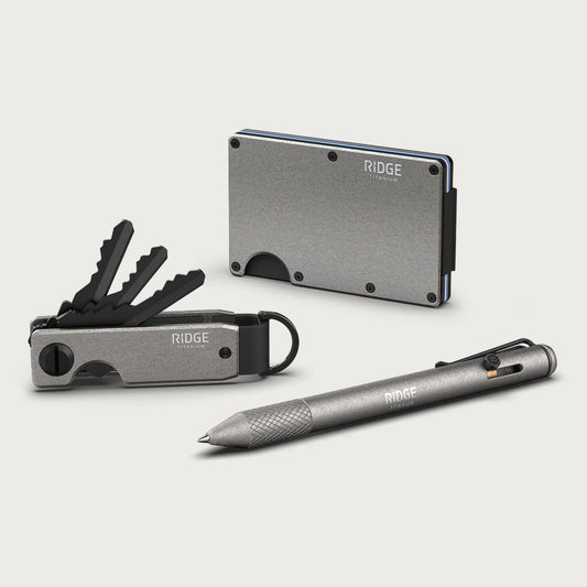 Daily Writer Kit - Stonewashed Titanium