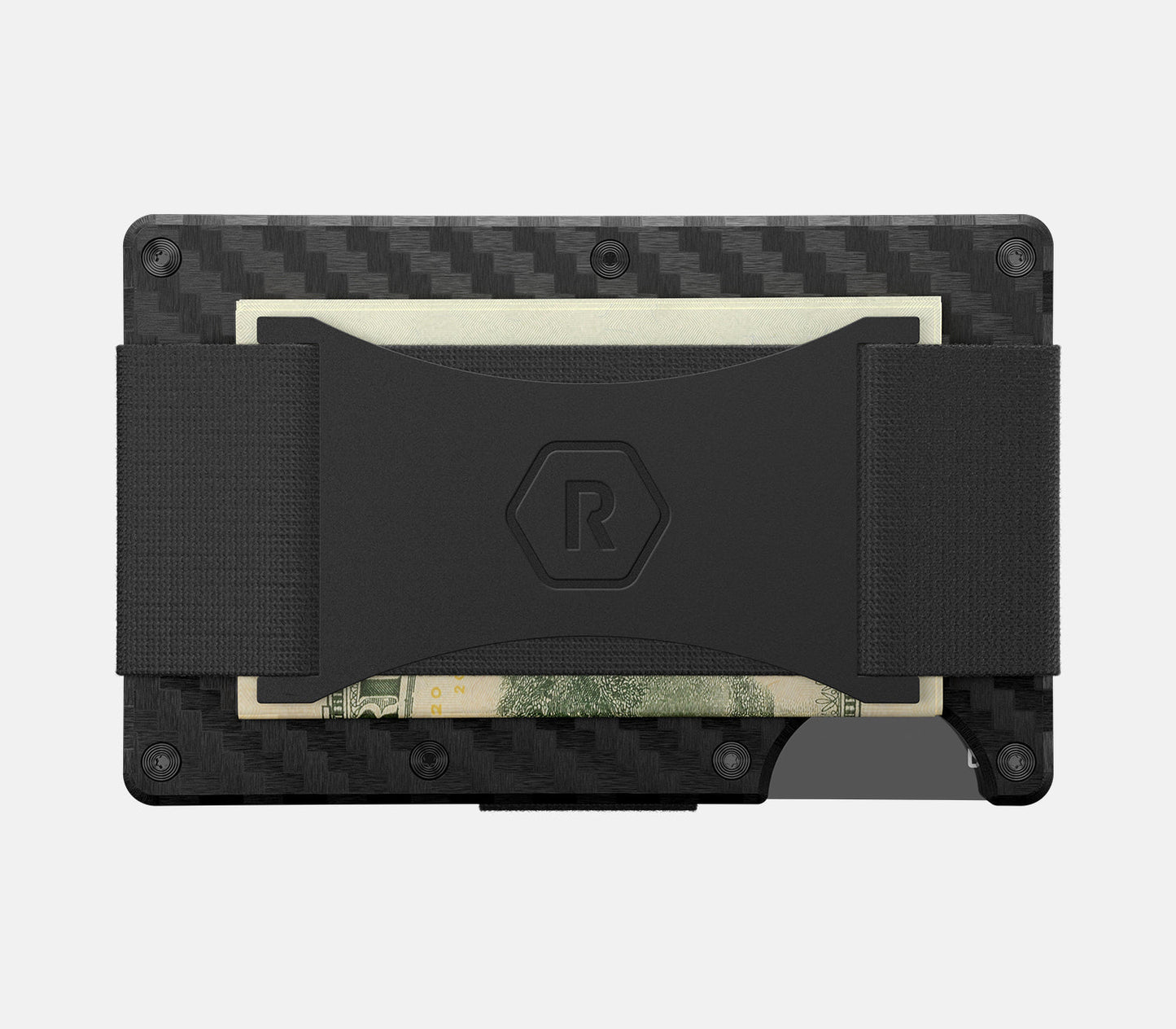 Ridge Wallet - Detroit Lions - Carbon Fiber 3k